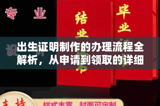 塔河出生证明制作的办理流程全解析，从申请到领取的详细指南